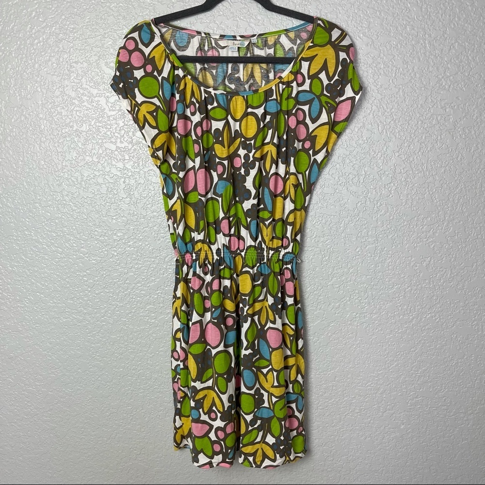 Boden Tencel/Cotton Jersey Blouson Casual Dress 4 - Picture 2 of 7